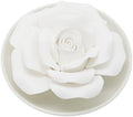 Flower Rose Ceramic Essential Oil Mini Diffuser, Ceramic Pallet A