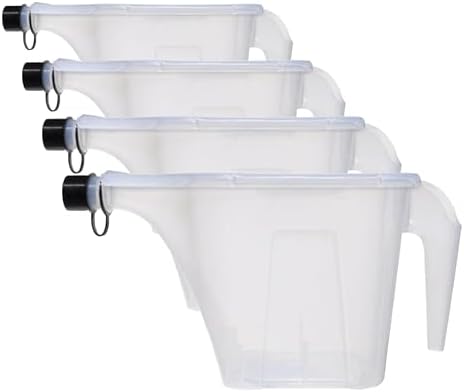 More Birds 3N1 Bird Seed Super Tote and Storage,5 lb Seed Capacity,(Pack of 4)