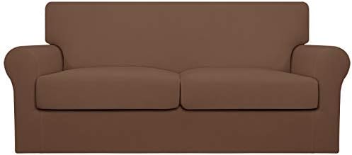 Easy-Going Stretch Oversized Loveseat Couch Cover for 2 Cushion Washable