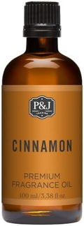 P&J Trading - Cinnamon Scented Oil 100ml - Fragrance Oil for Candle Making, Soap Making, Diffuser Oil