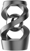 Upgraded Spinning Kinetic Desk Toy, Metal Fidget Toys Adults, Cool Gadgets Fidget Spinners, Quite Relieve Stress Anxiety Desk Toys for Office for Adults with ADHD(Gray)