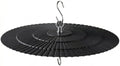 11.5" Metal Bird Feeder Rain Guard - Black