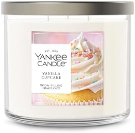 Yankee Candle Vanilla Cupcake Scented Candle, 14.5oz 3-Wick