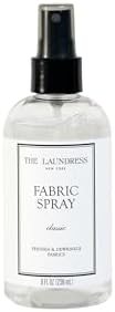 The Laundress Classic Fabric Spray, Wrinkle Release_Spray, Upholstery and Linen Spray, Fabric Refresher, Clean Laundry Scent, 8 Fl Oz (Pack of 6)