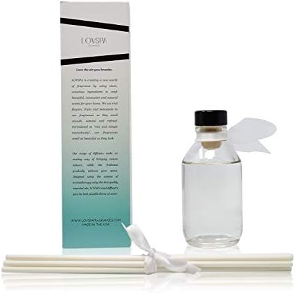 Reed Diffuser Set - Summer Linen Scented Diffuser with Sticks
