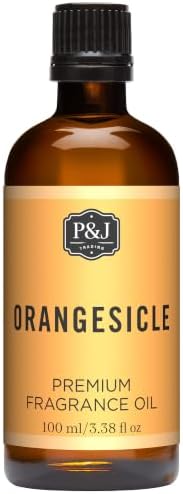 P&J Fragrance Oil | Orangesicle Oil 100ml - Candle Scents for Candle Making, Freshie Scent, Soap Making Supplies, Diffuser Oil Scents