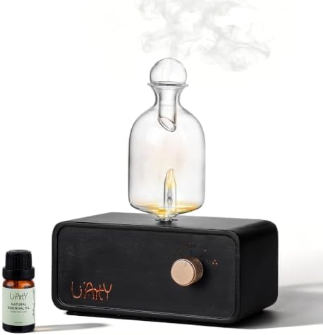 Glass Waterless Essential Oil Diffuser Upgraded, Nebulizing diffusers