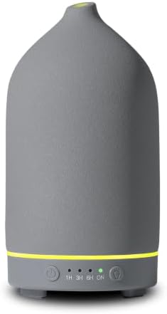 Gooamp 200ML Ceramic Essential Oil Diffuser for Home, Stone Diffuser