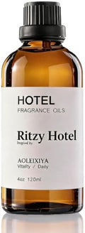 Hotel Essential Oil Collection Waterless Diffuser Oil - Premium Fragrance Oil for Ultrasonic Diffusers and Crafting - 4 Fl Oz