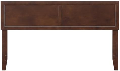 AFI, Sophia Adjustable Modern Queen Wood Headboard, Walnut