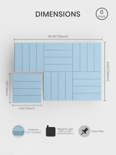 Felt Bulletin Board & Cork Board Alternative 36" x 24"