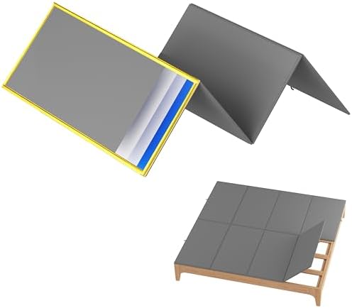 Bunkie Board King Size(76X80),Heavy Duty Non-Slip Bed Board