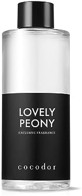 COCODOR Reed Diffuser Oil Refill/Lovely Peony/6.7oz(200ml)/1 Pack/Home Fragrance, Scented Oils, Oils for Reed Diffuser
