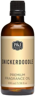 P&J Fragrance Oil Snickerdoodle 100ml - Candle Scents, Soap Making, Diffuser Oil, Fresh Scents