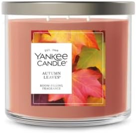 Yankee Candle Autumn Leaves Scented Candle, 14.5oz 3-Wick