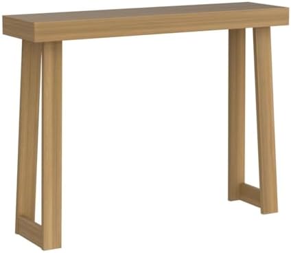 Plank+Beam Classic Console Table, 46 Inch, Pecan
