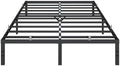 SONGMICS HOME Queen Size Bed Frame, Metal Platform Bed Frame, 14 Inch