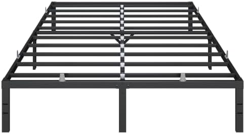 SONGMICS HOME Queen Size Bed Frame, Metal Platform Bed Frame, 14 Inch