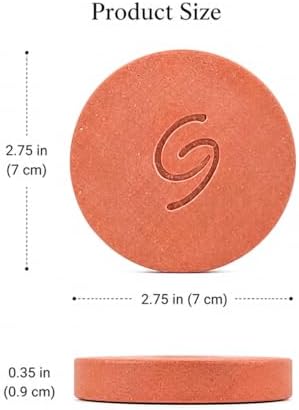 Terracotta Stone Diffuser Handcrafted Natural Ceramic Passive Diffuser for Long Lasting Aromas Perfect for Small Spaces Desks Cars and More, Reusable Portable Thoughtful Gift for Loved Ones