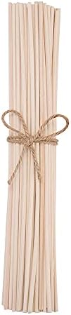 10inch Diffuser Replacement Sticks - 20 Pcs Aroma Reed Fragrance Sticks Refill for Home and Bathroom - Rattan Essential Oil Sticks for Scented Diffuser