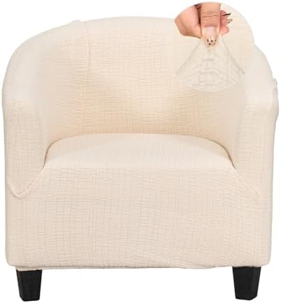 Eco-Ancheng Club Chair Slipcover Tub Chair Cover Stretch Armchair Covers