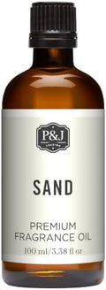 P&J Trading - Sand Scented Oil 100ml - Fragrance Oil for Candle Making, Soap Making, Diffuser Oil