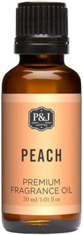 P&J Trading Fragrance Oil | Peach Oil 30ml - Candle Scents for Candle Making, Freshie Scents, Soap Making Supplies, Diffuser Oil Scents