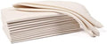 Ramanta Home Set of 12 Polyester Cloth Napkins 18x18 Inches, Beige