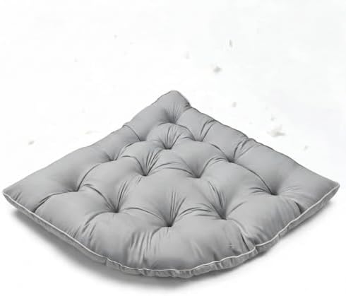 TOPCHANCES Large 4-Inch Thick Floor Cushion for Kids,39" Round Corner Playroom Pillow,Soft Non-Slip Floor Seat for Yoga Reading Meditation&Gaming