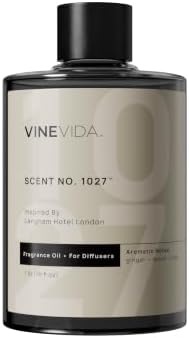 VINEVIDA Scent NO. 1027 Fragrance Oil for Cold Air Diffusers - 16oz (1lb) - Inspired by: Langham Hotel London Hotel Scents for Home - Diffuser Oil