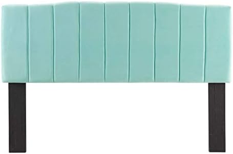 Modway Camilla Channel Tufted Performance Velvet King/California King Headboard in Mint