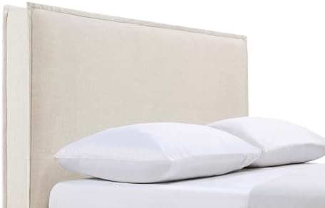 Coaster Izzy Queen and Full Upholstered Panel Headboard, Sand 315985QF