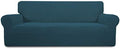 Easy-Going Stretch Couch Covers for Sofa Washable Large Deep Teal