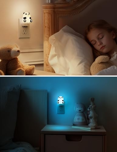L LOHAS LED Night Light for Kids, 3D Cute Night Light Plug in