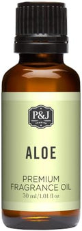 P&J Fragrance Oil - Aloe Oil 30ml - Candle Scents, Soap Making, Diffuser Oil, Fresh Scents
