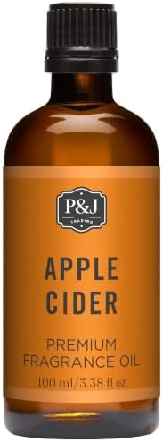 P&J Trading - Apple Cider Scented Oil 100ml - Fragrance Oil for Candle Making, Soap Making, Diffuser Oil