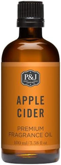 P&J Trading - Apple Cider Scented Oil 100ml - Fragrance Oil for Candle Making, Soap Making, Diffuser Oil