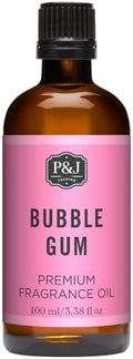 P&J Trading - Bubble Gum Scented Oil 100ml - Fragrance Oil for Candle Making, Soap Making, Diffuser Oil