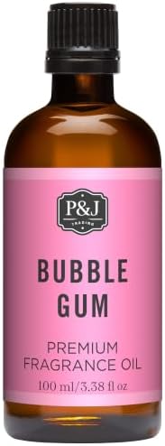 P&J Trading - Bubble Gum Scented Oil 100ml - Fragrance Oil for Candle Making, Soap Making, Diffuser Oil