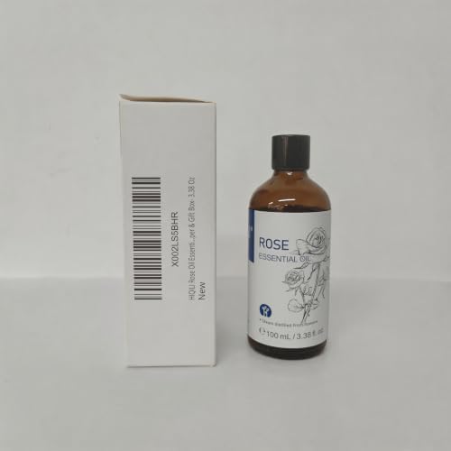 HIQILI Rose Essential Oil for Skin, Diffuser & Candle Making