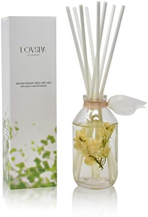 Reed Diffuser Set - Coconut Cabana Scented Diffuser with Sticks