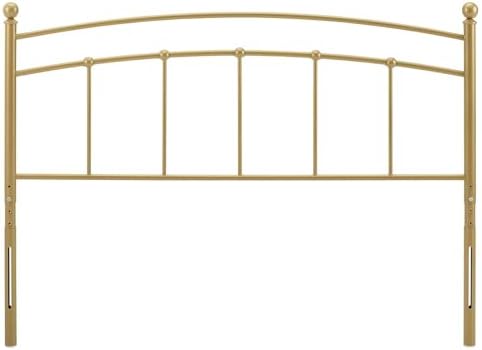 Modway Abigail Twin Metal Headboard in Gold