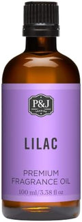 P&J Fragrance Oil - Lilac Oil 100ml - Candle Scents, Soap Making, Diffuser Oil, Fresh Scents