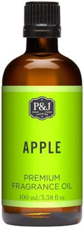 P&J Fragrance Oil | Apple Oil 100ml - Candle Scents for Candle Making, Freshie Scents, Soap Making Supplies, Diffuser Oil Scents