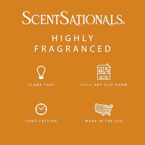 Scentsationals Pumpkin Marshmallow Scented Fall Wax Melts 10oz (24 Cubes)