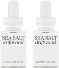Pura x Studio McGee Home Diffuser Refill, 2 Pack, Sea Salt Driftwood