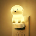 DORESshop Night Light for Kids,Cute Puppy Night Lights Plug into Wall