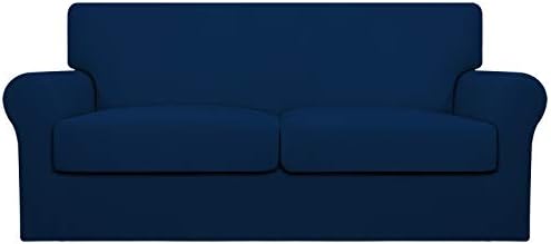 Easy-Going Stretch Oversized Loveseat Couch Cover for 2 Cushion Washable