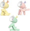 Cute Night Light for Kids, Mini Led Table Desk Lamp, Decorative Lamp Indoor Nightstand, Animal Pet Nightlights, Christmas Decorate Birthday Gifts for Children, Students (Deer 3 Colors-D)