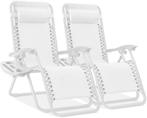 Best Choice Products Zero Gravity Chair Recliner, Snow
